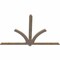 Ekena Millwork Redmond Smooth Timber Gable Bracket, Douglas Fir, 72"W x 48"H x 1 1/2"D x 3 1/2"F, 16/12 Pitch GBW072X48X0204RED00SDF - alternate 2
